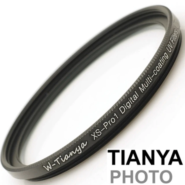 【Tianya天涯】18層多層膜MC-UV濾鏡77mm保護鏡77mm濾鏡T18P77B(超薄框 黑邊)