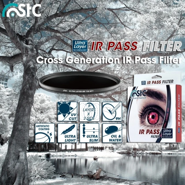 【STC】多層膜IR Pass紅外線濾鏡850T 82mm(IR850 保護鏡 濾鏡)