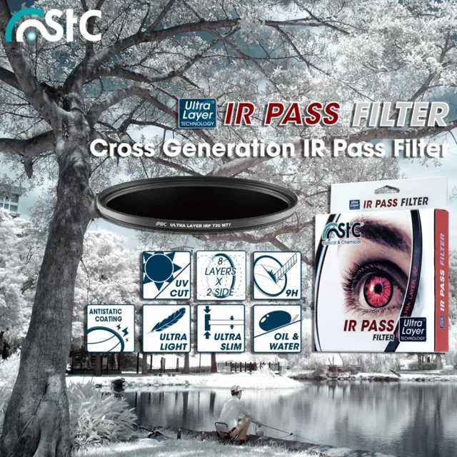 【STC】多層膜IR Pass紅外線濾鏡850T 82mm(IR850 保護鏡 濾鏡)
