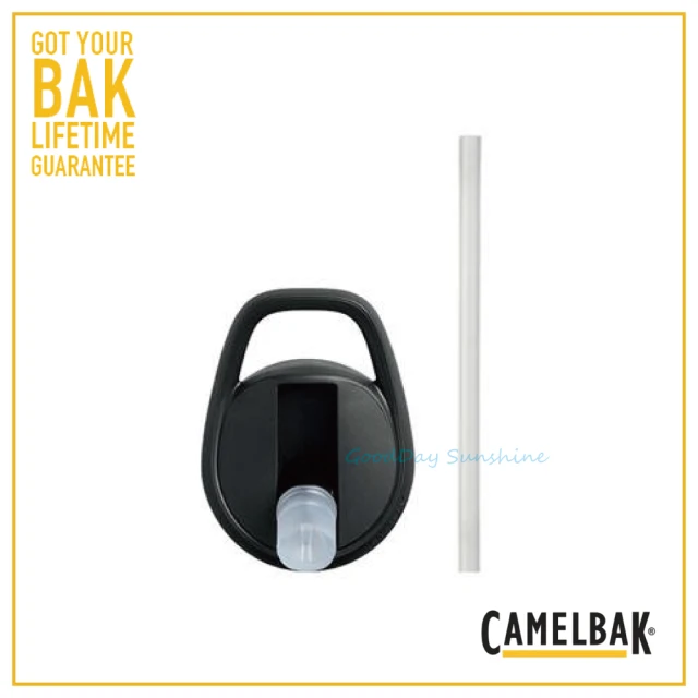 CAMELBAK eddy+ 瓶蓋吸管替換組 黑(CB1768001000)