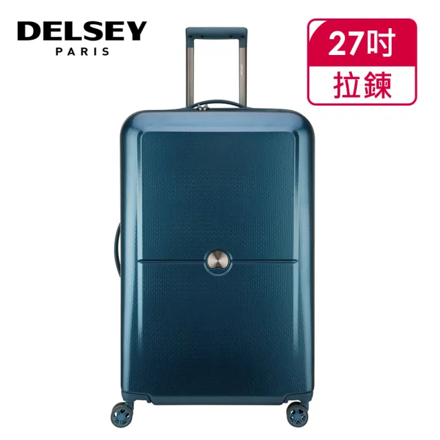 【DELSEY 法國大使】TURENNE-27吋旅行箱-藍色(00162182102)