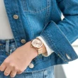 【Michael Kors】公司貨 玫瑰晶鑽優雅時尚腕錶(MK3640)