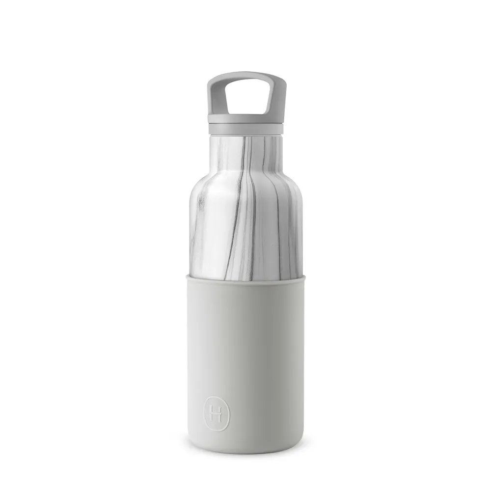 【HYDY】美國時尚保溫水壺 - 雲灰-大理石瓶(小容量480ml)