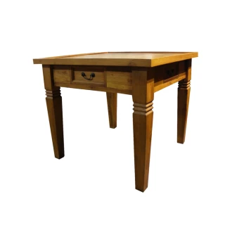 【吉迪市柚木家具】柚木方形設計麻將桌/休閒桌 ETTA003A(簡約 禪意 中國風 仿古 低調 沉穩)