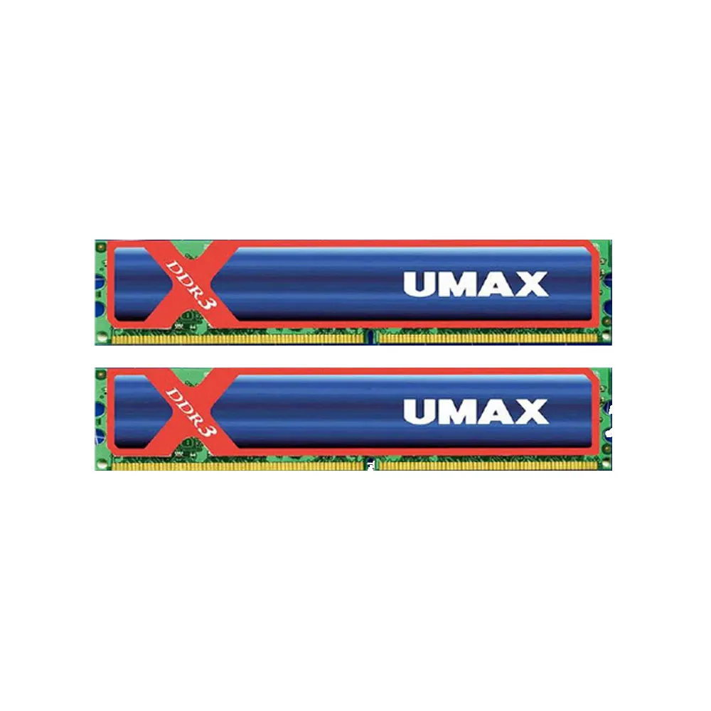 【UMAX】DDR3 1600 8GB 桌上型記憶體-4Gx2(512x8)