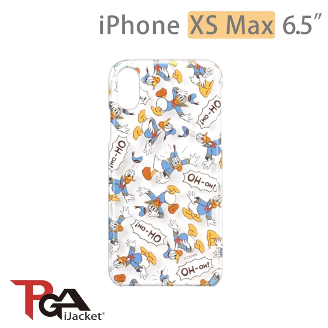 【iJacket】iPhone XS Max 6.5吋 迪士尼 透明彩繪 手機殼(海外限定版)