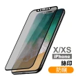 iPhone X XS 滿版絲印手機螢幕高清防窺9H保護貼(iPhoneXS手機殼 iPhoneX手機殼)