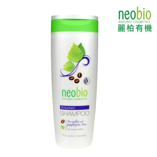 【麗柏有機 neobio】咖啡因豐盈洗髮精250mlX2入