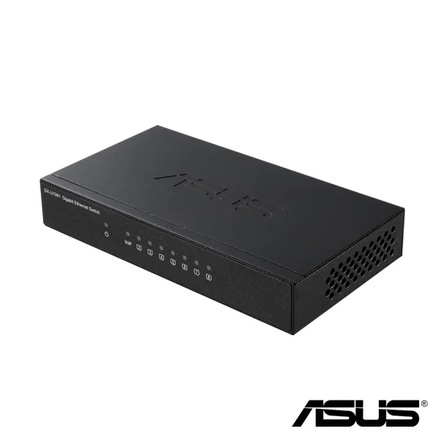 【ASUS 華碩】8埠 Gigabit 網路交換器(GX-U1081)