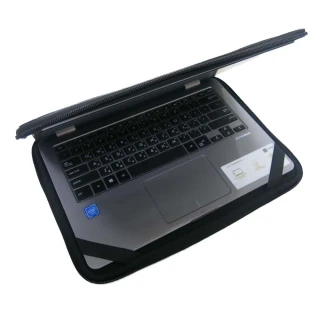 【Ezstick】ASUS VivoBook Flip J401MA 13吋S 通用NB保護專案 三合一超值電腦包組(防震包)
