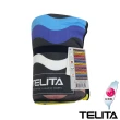 【TELITA】超細纖維日系和風海灘巾/浴巾(彩虹波浪)