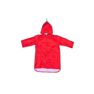 【Baby 童衣】兒童防潑水衣 立體小恐龍造型防風雨衣 88001(共兩色)