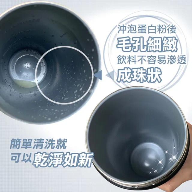 【FUJI-GRACE 日本富士雅麗】買1送1_SGS認證寬口陶瓷噴層運動搖搖杯750ML(FJ-905*2)