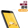 LG K9 透明高清非滿版9H鋼化膜手機保護貼(LG K9保護貼 K9鋼化膜)