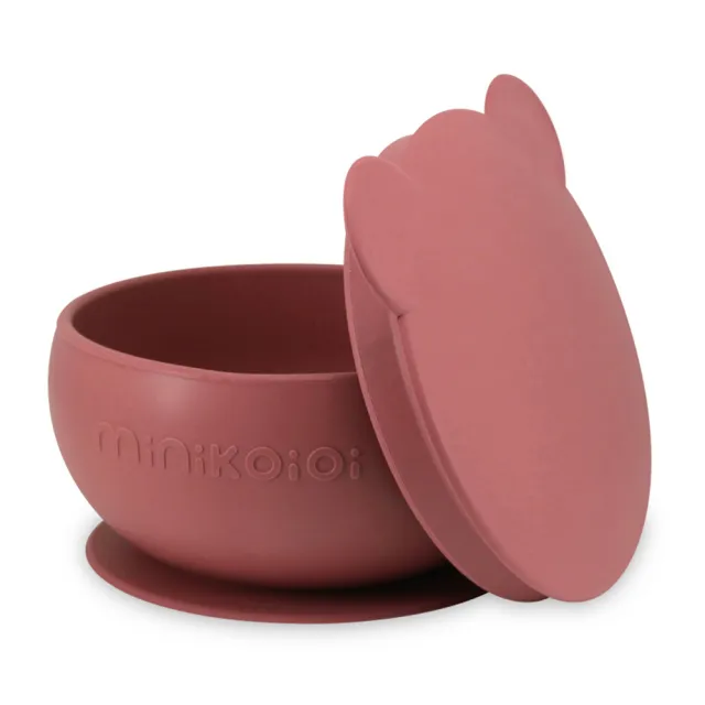 【minikoioi】土耳其製 防滑矽膠吸盤碗 多色可選(副食品兒童學習餐具)