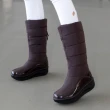 【Taroko】北極賞雪保暖太空流蘇中筒靴(3色可選)