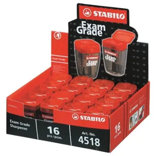 【STABILO】考試專用削鉛筆器 16入盒裝(451816E)