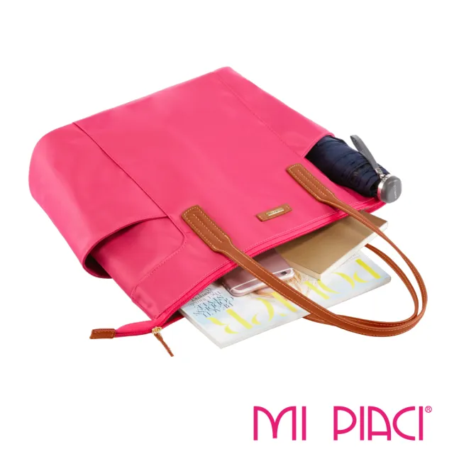 【MI PIACI】MI PIACI革物心語-雙口袋系列托特包\肩背包共四色12817xx