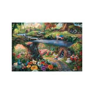 【TENYO】1000片拼圖 迪士尼家族 愛麗絲祕密花園(迪士尼 家族)