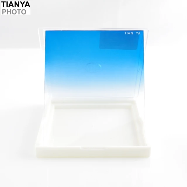 【Tianya】天涯80方形藍漸層藍色濾鏡SOFT減光鏡T808S(83x100mm相容Cokin高堅P)