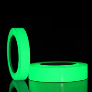 【kiret】DIY螢光看板夜光貼膜發光透明膠帶蓄光膜貼紙超值300公分x2CM(發光條 反光貼 夜光條 貼膜)