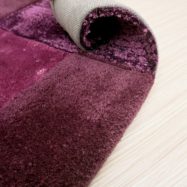 【山德力】ESPRIT 地毯 紫淵 200X300CM(紫色 客廳 書房  起居室 生活美學)