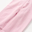 【公主童襪】超細纖維粉紅色抓皺九分兒童褲襪（1-7歲）
