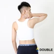 【DOUBLE】DOUBLE束胸 加強式棉感束胸排扣款(S~3L)