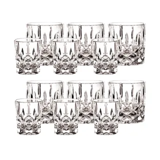 【Nachtmann】貴族Noblesse 派對12件組-(6威杯+6烈酒杯)
