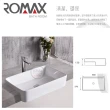 【洗樂適衛浴】ROMAX檯上盆、半嵌盆(RD109)