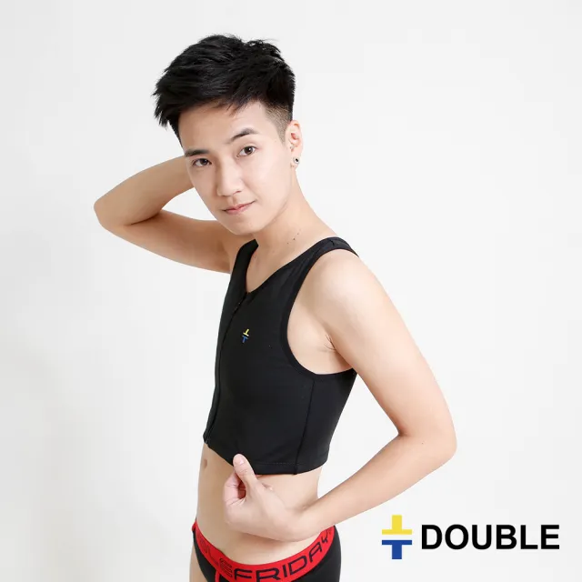【DOUBLE】DOUBLE束胸 V-NECKII代 拉鍊半身(S~2L)