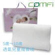 【COMFI】3D立體纖維透氣兒童成長枕(白色、5歲-10歲)