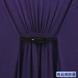 【Gennies 奇妮】輕柔知性極彈素面上衣(黑/紫/深灰G3185)