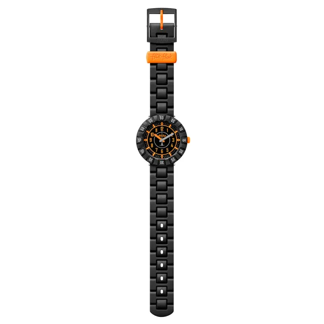 【Flik Flak】兒童錶 CATCH U 太空探索者 手錶 瑞士錶 錶(36.7mm)