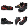 【MERRELL】戶外鞋 Moab FST 2 Mid GTX 男鞋 登山 越野 抗菌防臭 黃金大底 耐磨 透氣 黑灰(ML77485)
