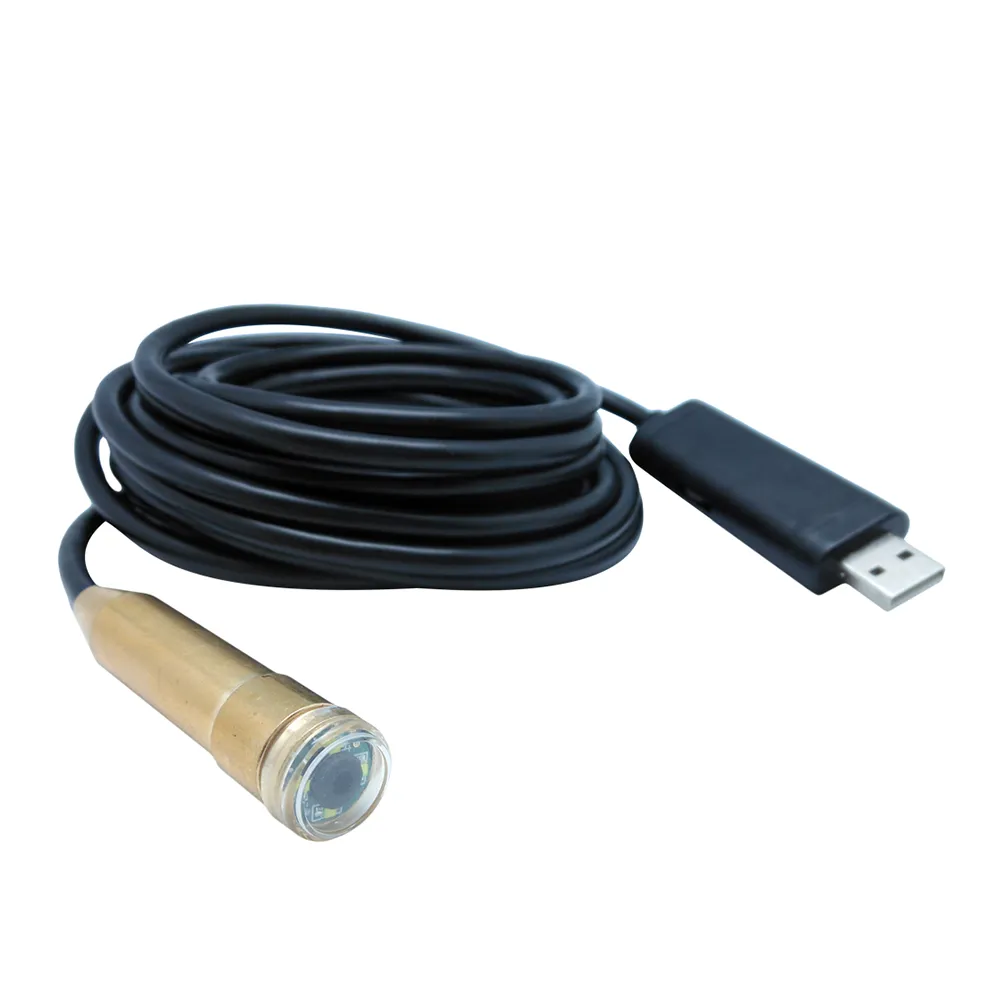 【CHICHIAU】工程級5米USB細頭軟管型防水蛇管攝影機