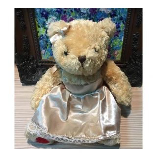 【TEDDY HOUSE 泰迪熊】泰迪熊玩偶公仔絨毛娃娃可愛珍珠泰迪小公主熊