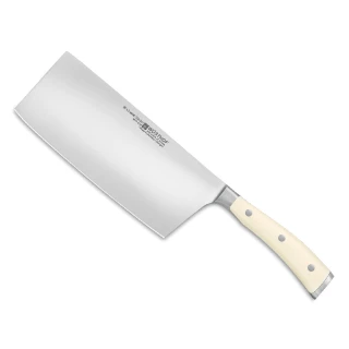 【WUSTHOF 三叉】德國三叉牌CLASSIC IKON cream 18CM中式片刀(菜刀)