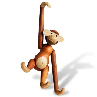 【北歐櫥窗】Kay Bojesen Monkey Small 木頭小猴(柚木)