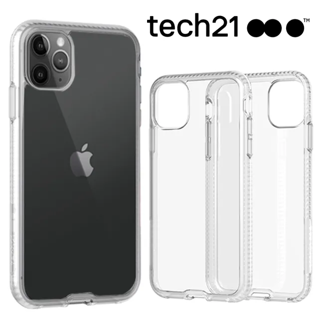 【英國Tech 21】iPhone 11 Pro 抗衝擊PURE CLEAR防撞硬式清透保護殼(獨家專利材質)