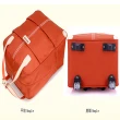 【悅生活】GoTrip微旅行--21吋 俐落有型旅行登機前開式拉桿行李袋(拉桿包 行李箱 防潑水 登機箱)