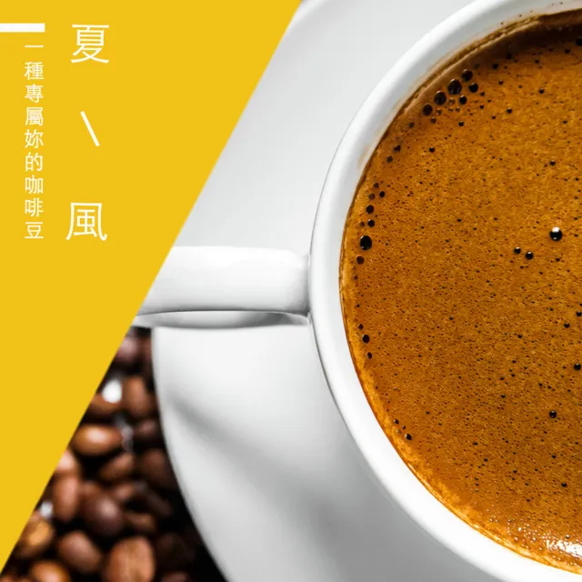 【精品級金杯咖啡豆】夏風(450g/包)