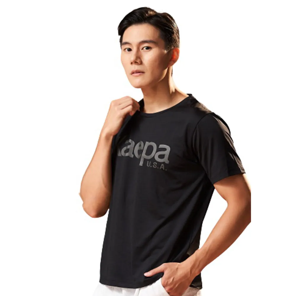 【Kaepa】歐美熱銷冠軍圓領彈力機能短袖(正標-男款)