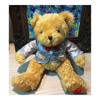 【TEDDY HOUSE 泰迪熊】泰迪熊玩偶公仔絨毛娃娃帥氣湯姆泰迪熊小王子熊