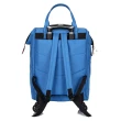 【悅生活】GoTrip 微旅行--25吋 學院風揹拉兩用前開式拉桿行李袋 湖水藍(拉桿包 行李箱 防潑水 登機箱)