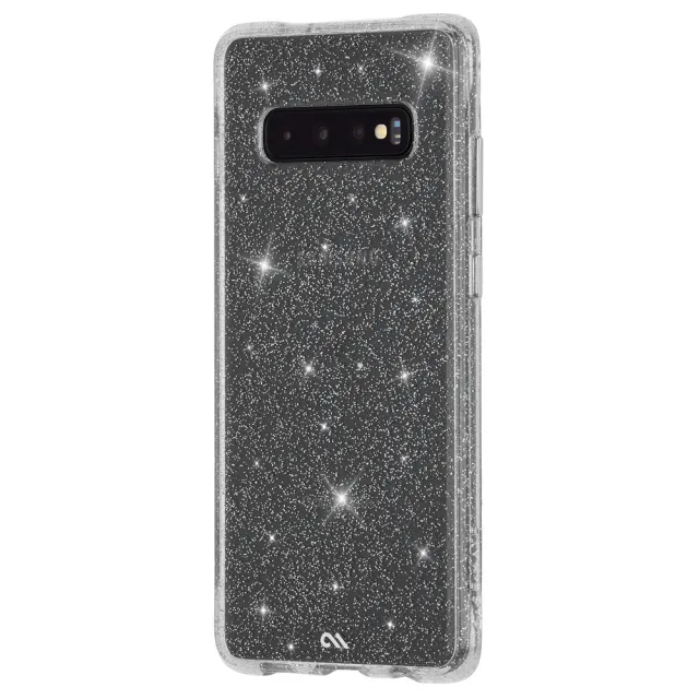 【美國CASE-MATE】Samsung Galaxy S10(Sheer Crystal 閃耀冰晶單層防摔手機保護殼)