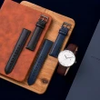 【Nordgreen】哲學家 40mm 深空灰殼×白面 深棕皮錶帶+黑皮錶帶+藍錶帶 組合裝(PH40GMLEDBLBLLNA)