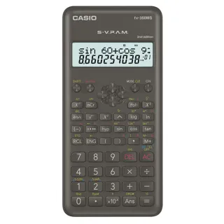 【CASIO 卡西歐】12位數工程型計算機2代(FX-350MS-2)