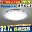 【Panasonic 國際牌】LED 第四代 調光調色遙控燈 LGC51112A09 32.7W 110V(晶瑩)