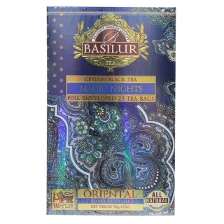 【Basilur 錫蘭茶】70416錫蘭花果茶茶包-神奇之夜25包